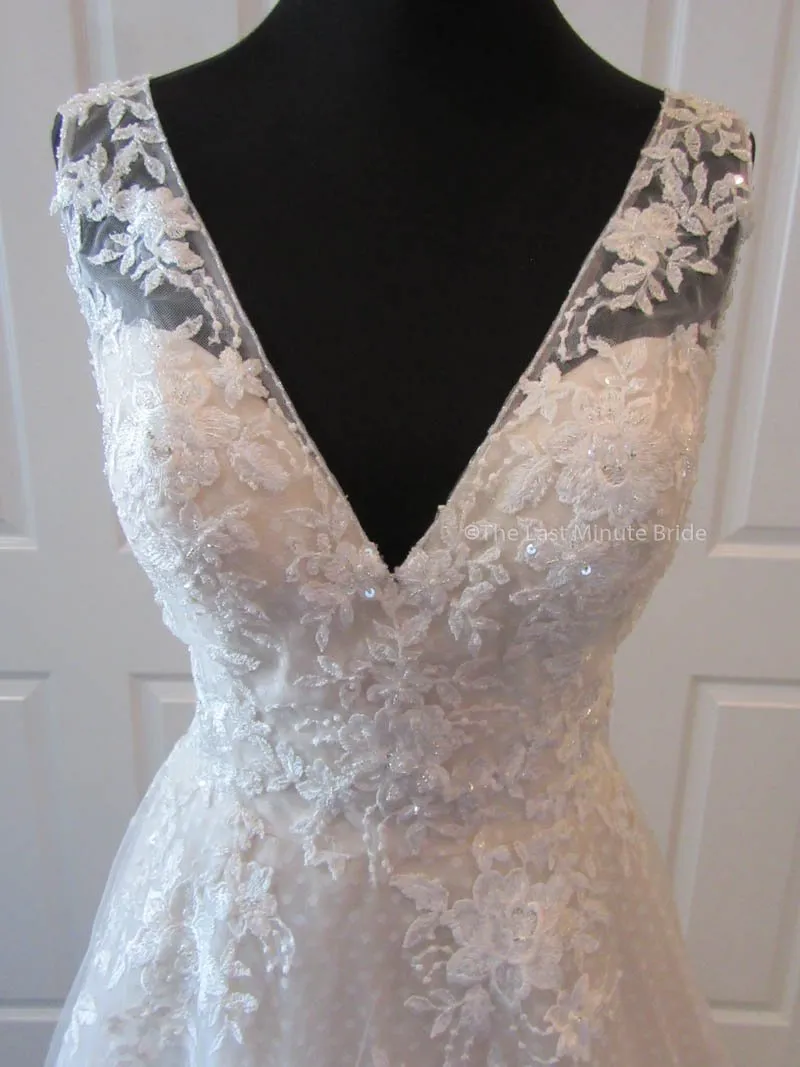 Maggie Sottero Meryl 7MS339 Ivory/LG size 16