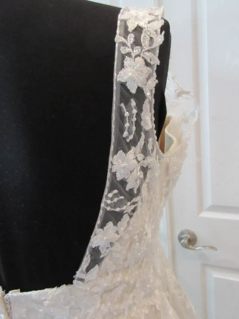 Maggie Sottero Meryl 7MS339 Ivory/LG size 16