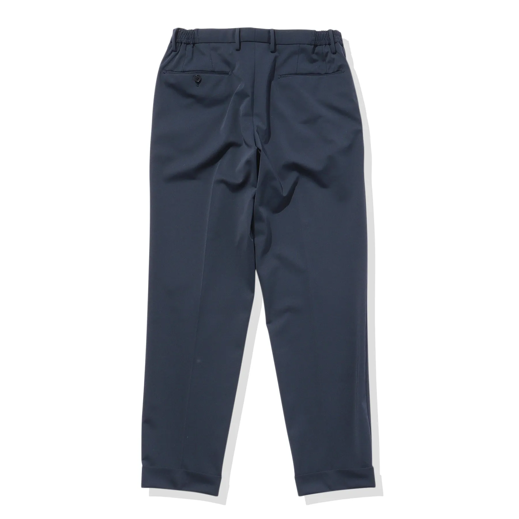 Matte Twist  Easy Trousers Color: Navy