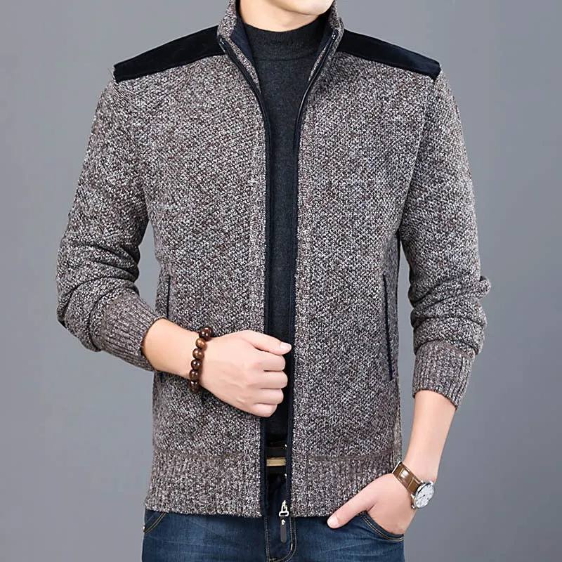 Men's Autumn Casual Thick Warm Cardigan