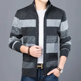 Men's Autumn Warm Slim Fit Cardigan
