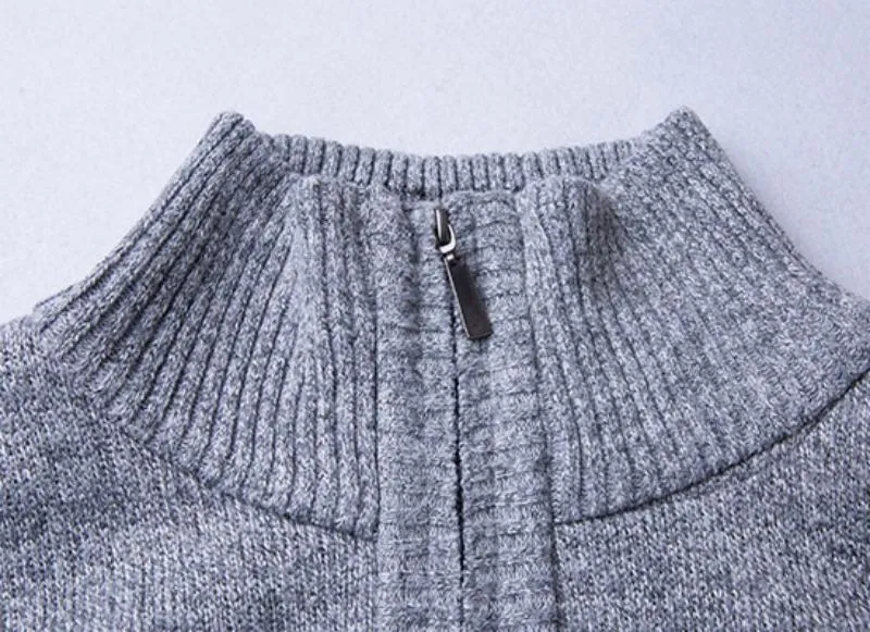Men's Autumn Warm Slim Fit Cardigan