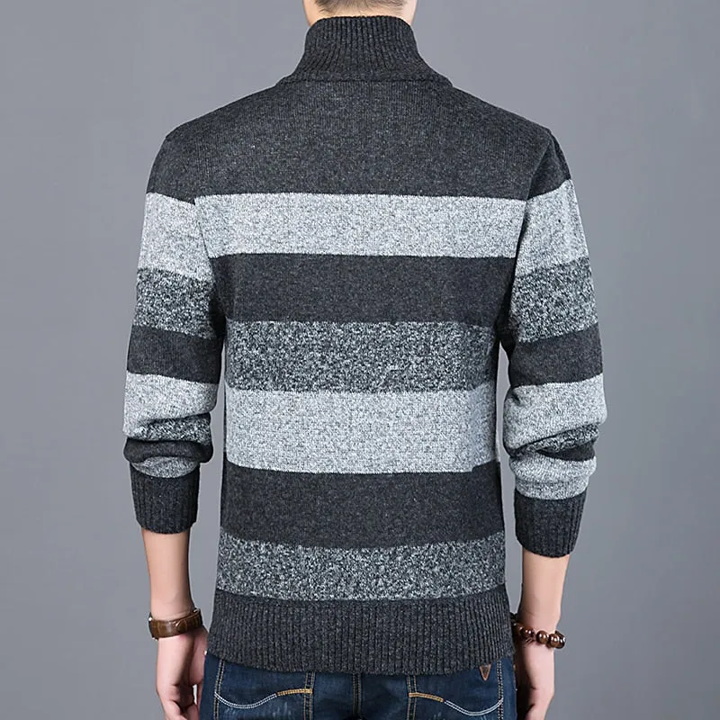 Men's Autumn Warm Slim Fit Cardigan