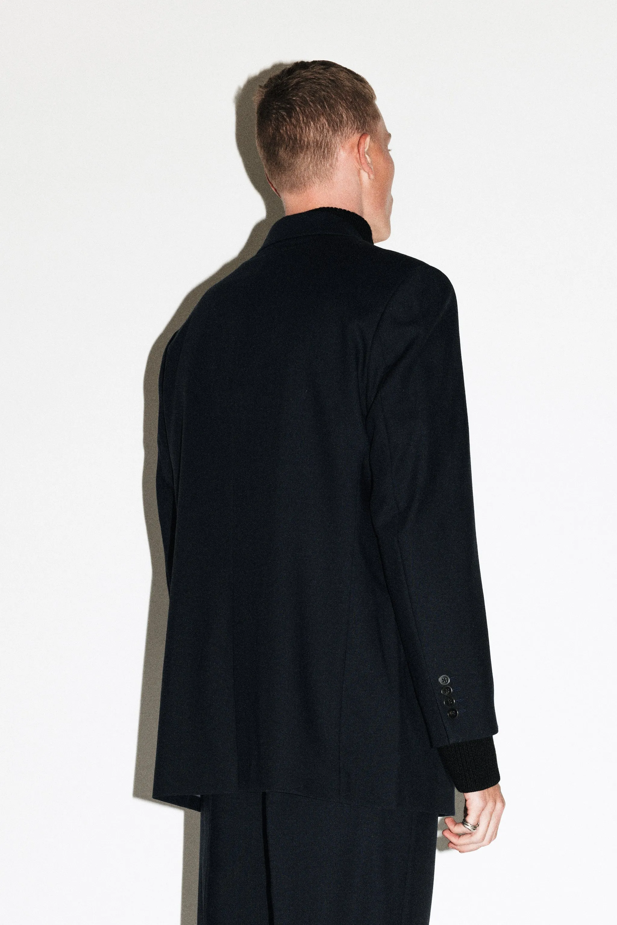 Paramount Oversized Blazer  |  Navy