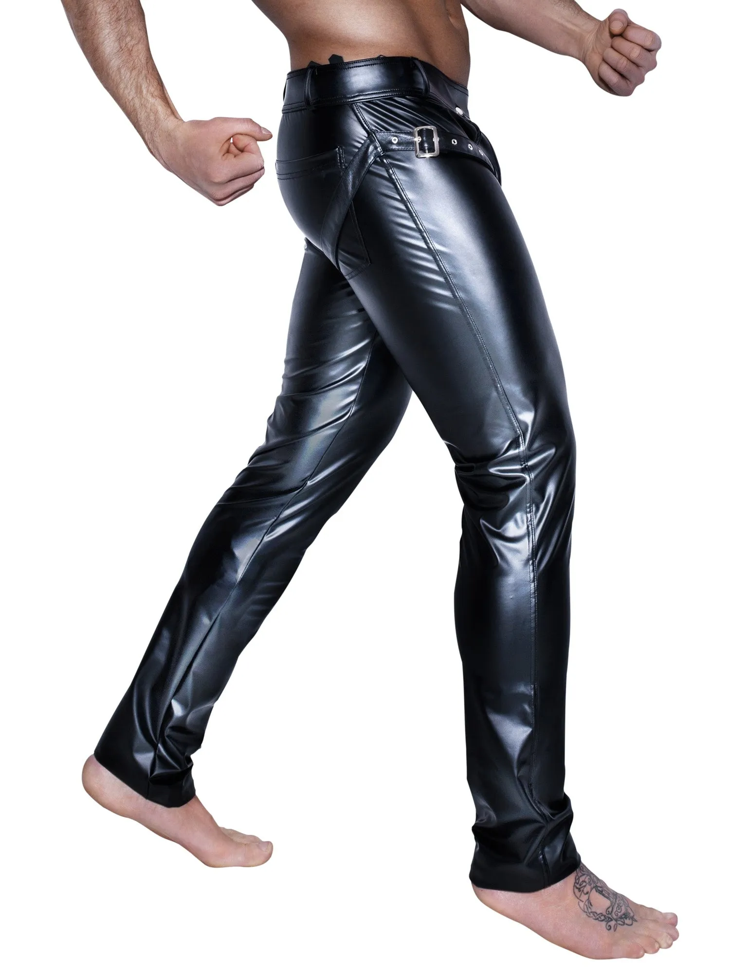 Powerwetlook Easy-Access Trousers with Harness