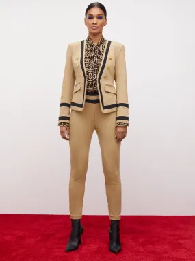 Pull-On Slim-Leg Ankle Pant