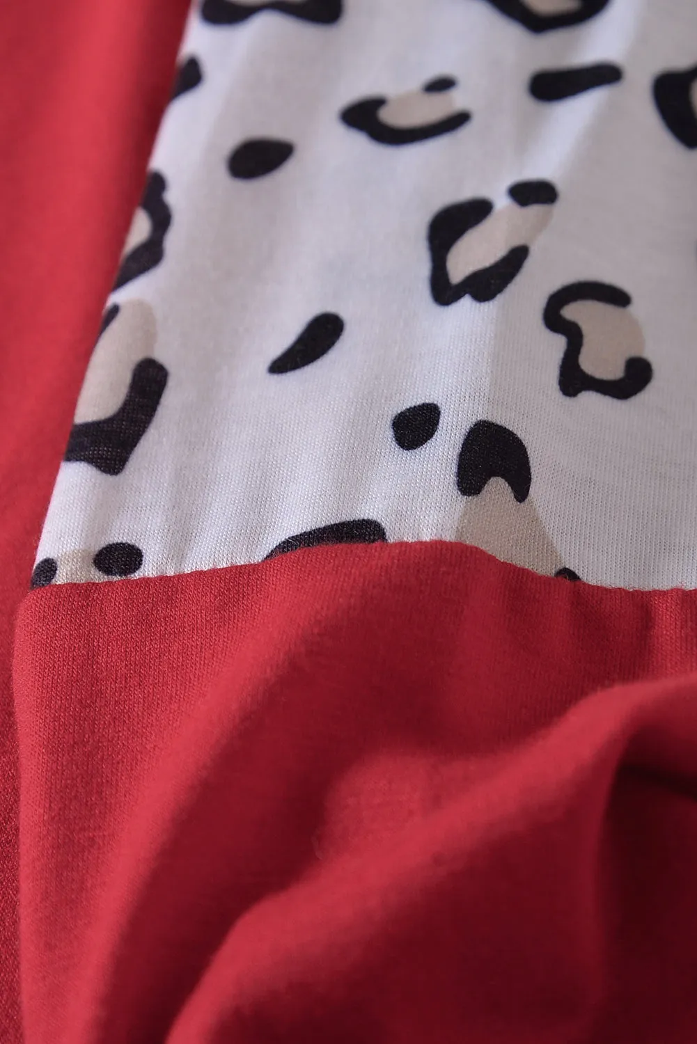 Red Striped Long Sleeve Top