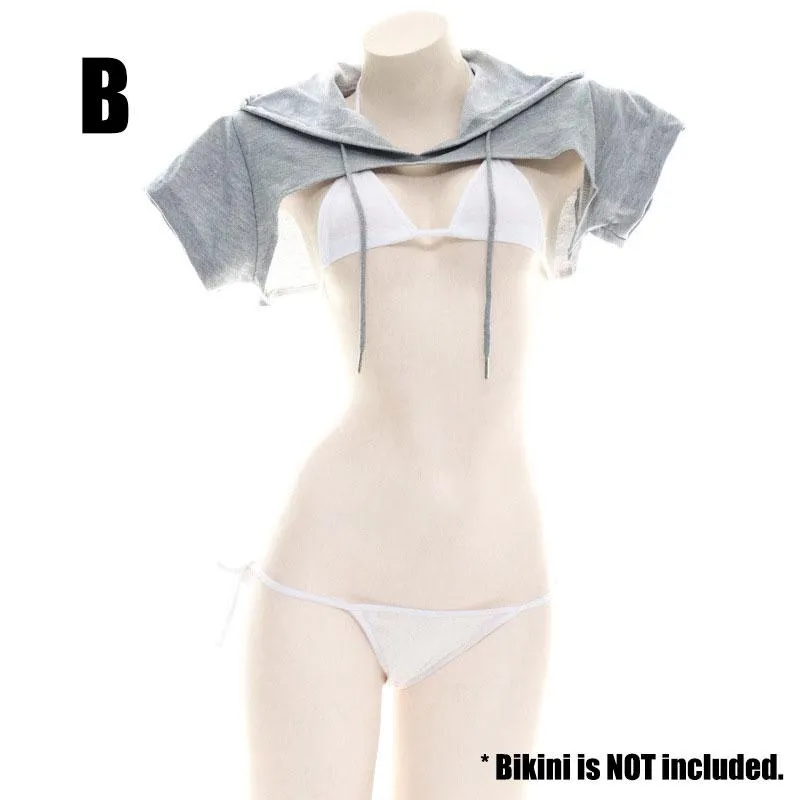 Sexy Hooded Pullover Sweater Cosplay Costume