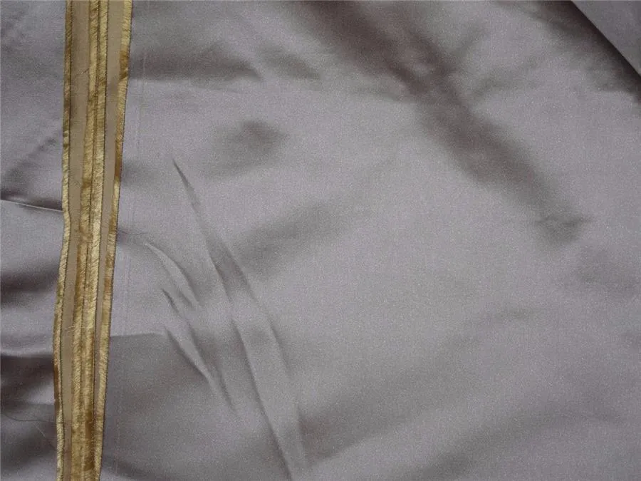 SILK DUTCHESS LIGHT GOLDEN BEIGE X LIGHT LILAC 120&quot;INCHES WIDE