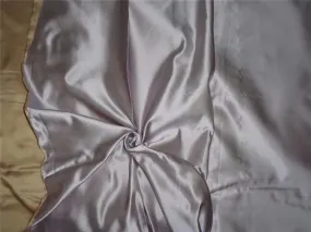 SILK DUTCHESS LIGHT GOLDEN BEIGE X LIGHT LILAC 120&quot;INCHES WIDE