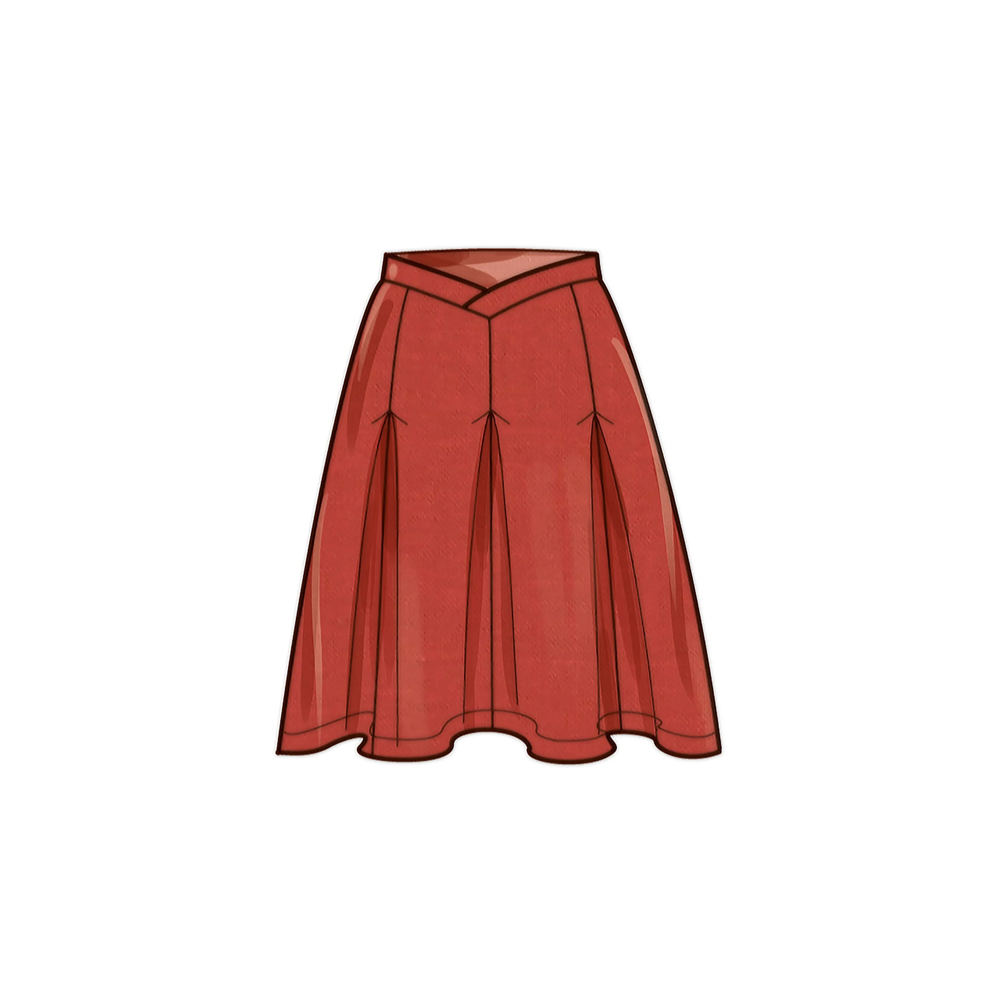 Simplicity pattern 9682 Misses' Skirts, Pants, and Shorts