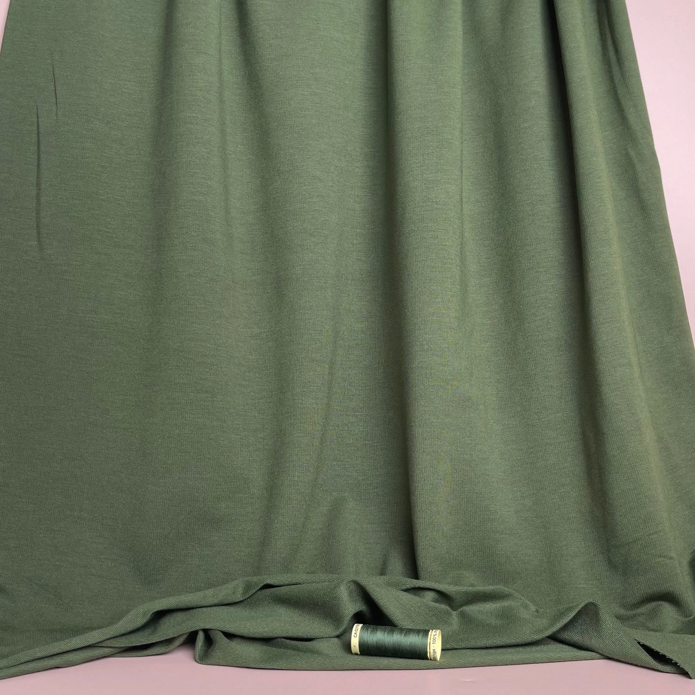 Splendour Modal French Terry in Green