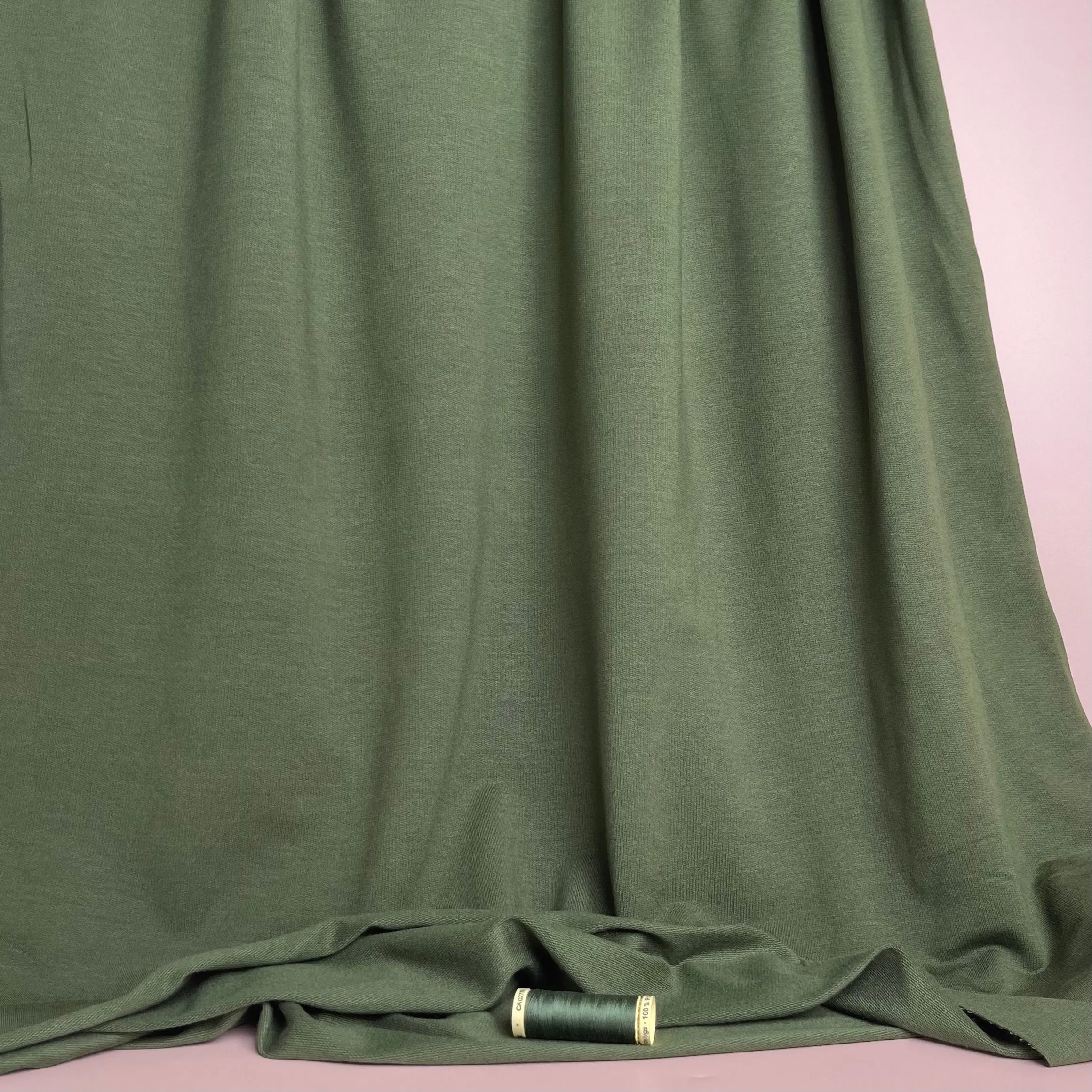 Splendour Modal French Terry in Green