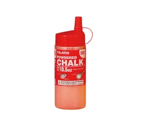 Tajima PLC2R300 Ultra-Fine Snap-Line Micro Powdered Chalk, Red, 10.5 Oz