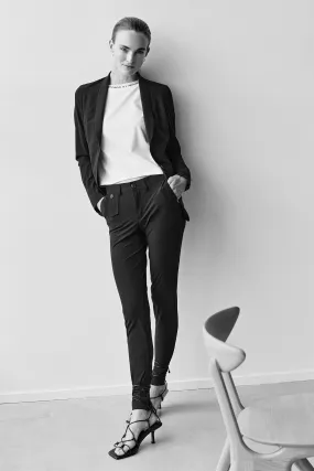 TROUSERS (ROSY) BLACK