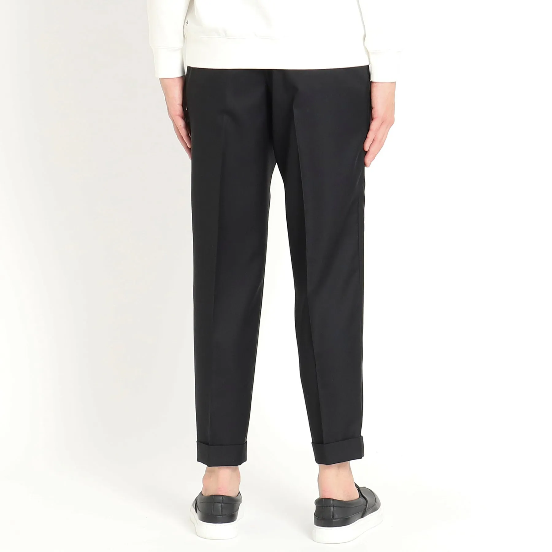 Twill Easy Trousers Color: Black