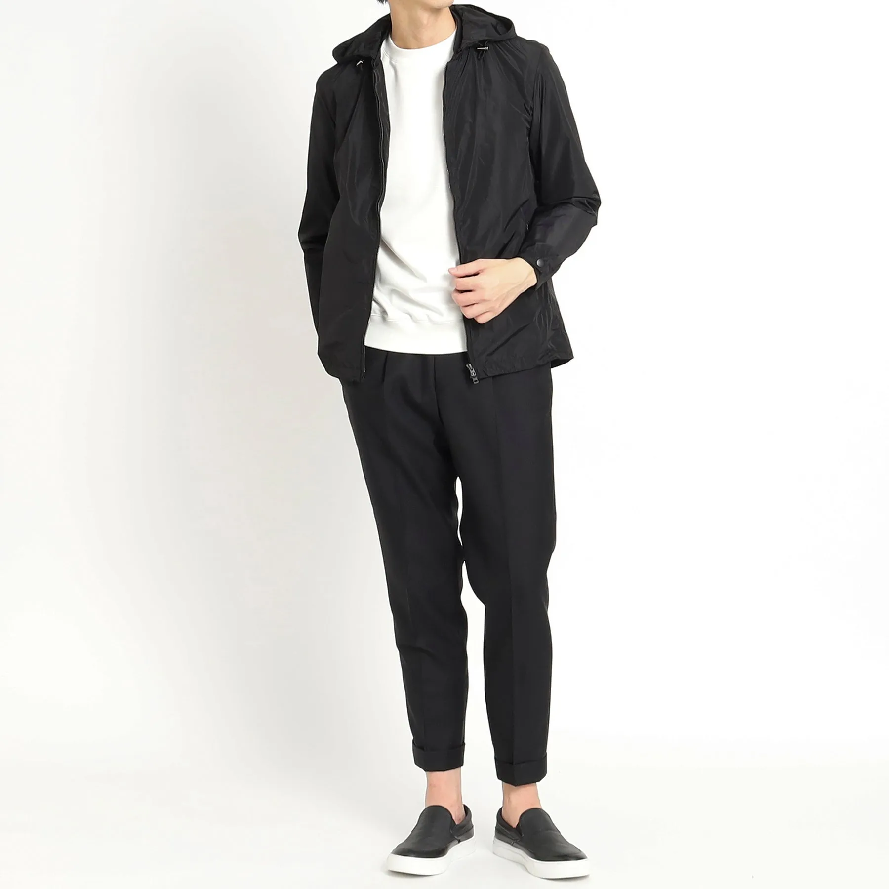 Twill Easy Trousers Color: Black